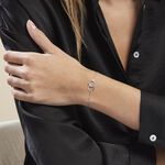 Bracelet Argent Blanc Ula - Bracelets fantaisie Femme | Marc Orian