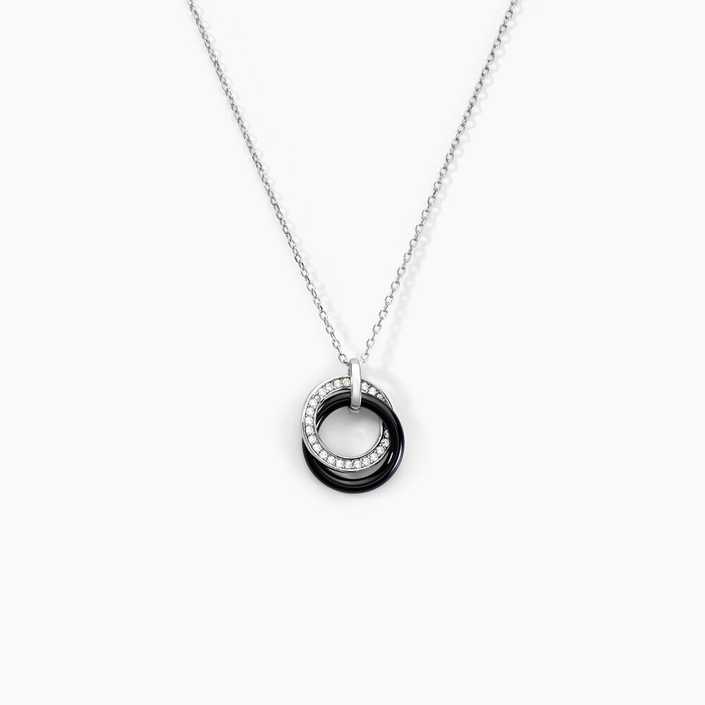 Collier Grizzel Argent Blanc Oxyde De Zirconium - Colliers avec pierres Femme | Marc Orian