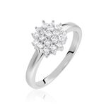 Bague Maximille Argent Blanc Oxyde De Zirconium - Bijoux fantaisie Femme | Marc Orian