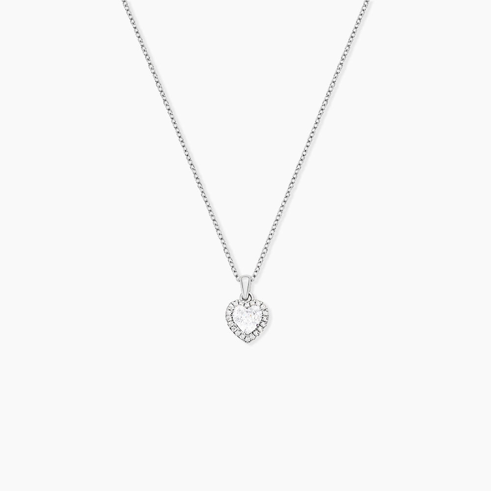 Collier Ana-paula Argent Blanc Oxyde De Zirconium - Colliers solitaires Femme | Marc Orian