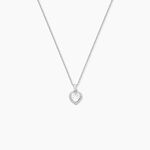 Collier Ana-paula Argent Blanc Oxyde De Zirconium - Colliers solitaires Femme | Marc Orian