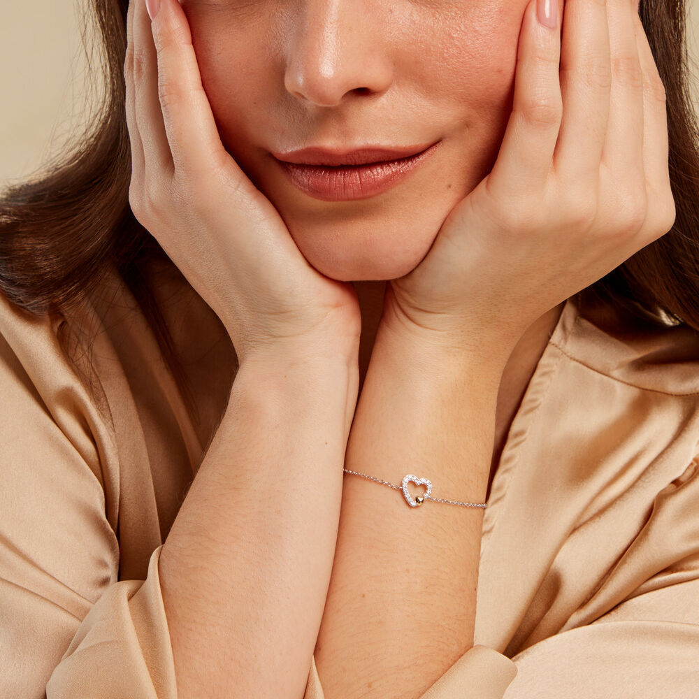 Bracelet Sorya Or Jaune Oxyde De Zirconium - Bracelets chaînes Femme | Marc Orian