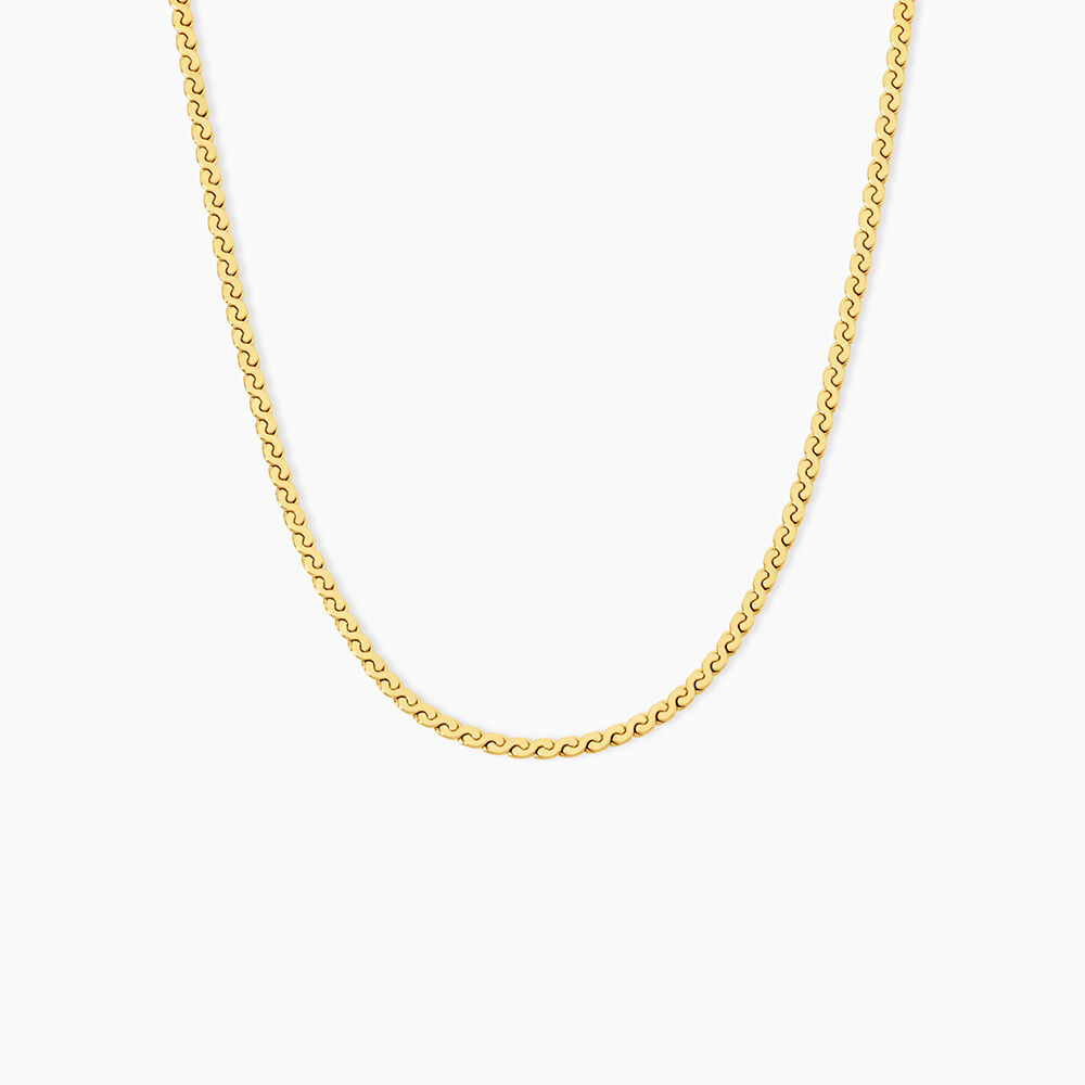 Chaine Minila Acier Jaune - Colliers fantaisie Femme | Marc Orian