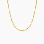 Chaine Minila Acier Jaune - Colliers fantaisie Femme | Marc Orian
