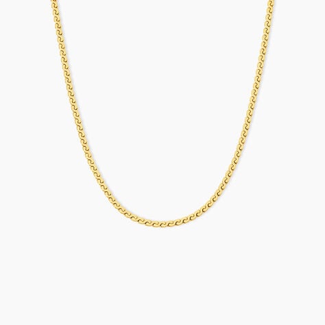 Chaine Minila Acier Jaune - Colliers fantaisie Femme | Marc Orian