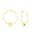 Cr&eacute;oles Ariel Or Jaune - Cr&eacute;oles Femme | Marc Orian