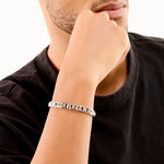 Bracelet Jourdan Acier - Bracelets cha&icirc;nes Homme | Marc Orian