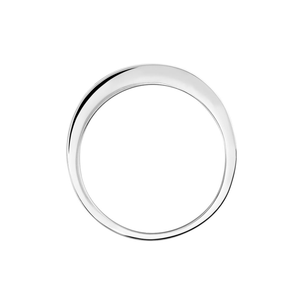 Alliance Olivia Argent Blanc Oxyde De Zirconium - Alliances duo Femme | Marc Orian