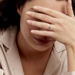 Bague Solitaire Lydia Argent Blanc Oxyde De Zirconium - Bijoux fantaisie Femme | Marc Orian