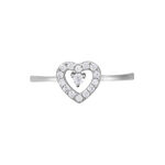 Bague Gautiere Argent Oxyde De Zirconium - Bijoux fantaisie Femme | Marc Orian