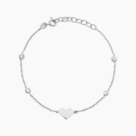 Bracelet Rana Argent Blanc Oxyde De Zirconium - Bracelets fantaisie Femme | Marc Orian