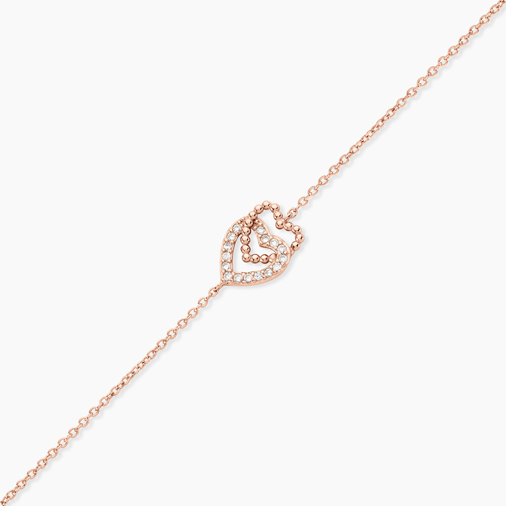 Bracelet Ottavia Argent Rose Oxyde De Zirconium - Bracelets fantaisie Femme | Marc Orian