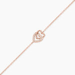 Bracelet Ottavia Argent Rose Oxyde De Zirconium - Bracelets fantaisie Femme | Marc Orian