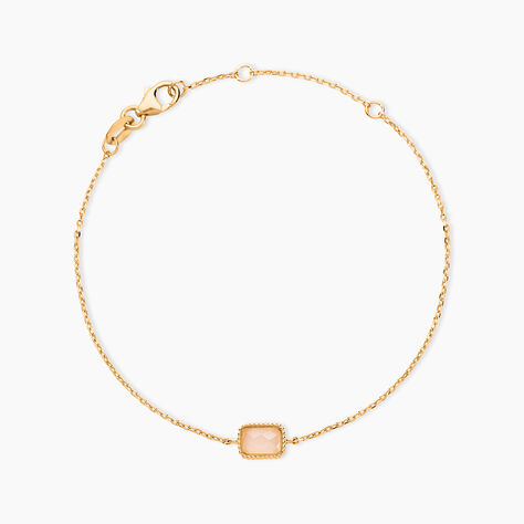 Bracelet Memory Plaqu&eacute; Or Jaune Quartz - Bracelets fantaisie Femme | Marc Orian