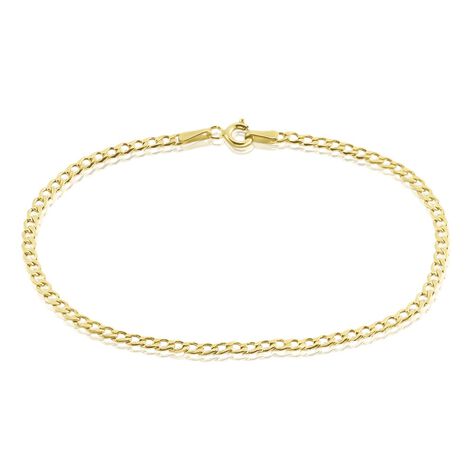 Bracelet Iris Or Jaune Maille Gourmette - Bracelets mailles Femme | Marc Orian