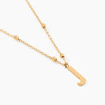 Collier Plaqu&eacute; Or Jaune Lettra - Colliers fantaisie Femme | Marc Orian