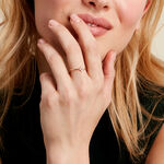 Bague &eacute;clat Perl&eacute; Plaqu&eacute; Or Oxyde De Zirconium - Bijoux fantaisie Femme | Marc Orian