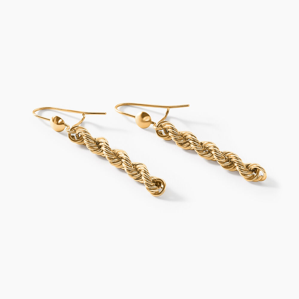 Boucles D'oreilles Pendantes Debbi Or Jaune - Pendantes Femme | Marc Orian