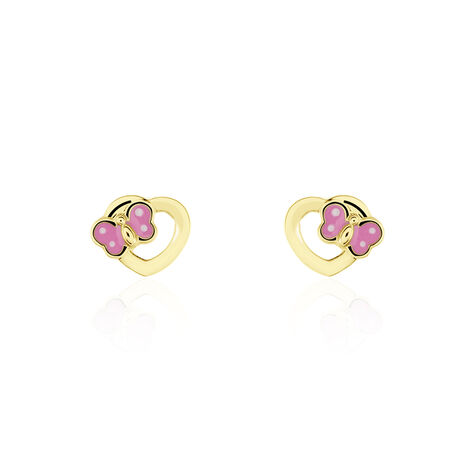 Boucles D'oreilles Puces Or Jaune Myrthale - Clous d'oreilles Enfant | Marc Orian