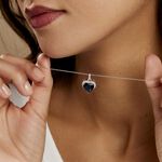 Collier Argent Sphinx Oxydes De Zirconium - Colliers avec pierres Femme | Marc Orian