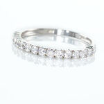 Alliance Julietta Or Blanc Oxyde De Zirconium - Alliances duo Femme | Marc Orian