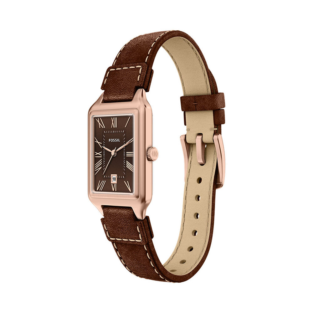 Montre Fossil Raquel Marron - Montres &eacute;tanches Femme | Marc Orian