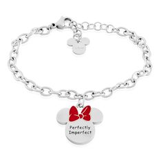 Bracelet Disney Acier Blanc - Bracelets chaînes Femme | Marc Orian
