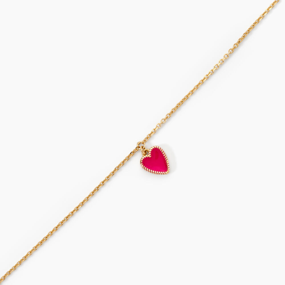 Bracelet L'amour Coloré Or Jaune - Bracelets chaînes Femme | Marc Orian