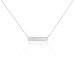 Collier Ninnog Argent Blanc Oxyde De Zirconium - Colliers avec pierres Femme | Marc Orian