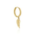 Cr&eacute;ole Unitaire Paco Plaqu&eacute; Or Dor&eacute; - Boucles d'oreilles pampille Homme | Marc Orian