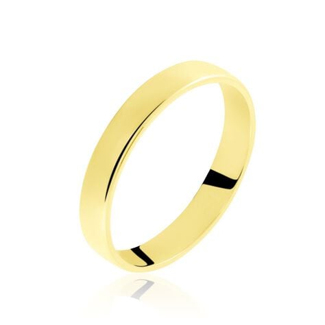 Alliance Isodoro Ruban Bombe Or Jaune - Alliances personnalis&eacute;es Famille | Marc Orian