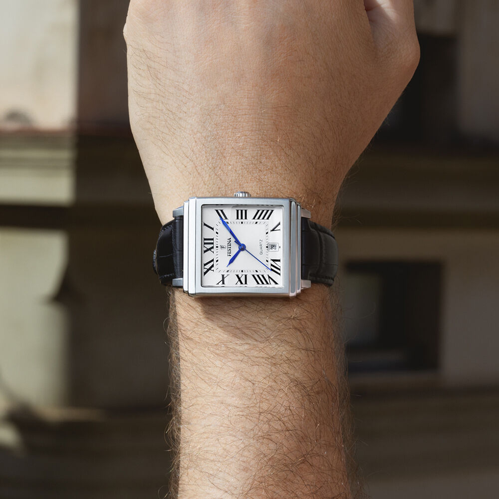 Montre Festina On The Square Blanc - Montres étanches Homme | Marc Orian