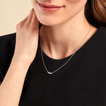 Collier Desert Argent Blanc Oxyde De Zirconium - Colliers avec pierres Femme | Marc Orian