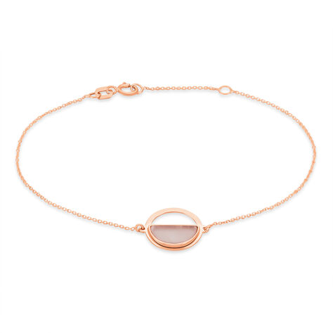 Bracelet Or Rose Cendra Forme Cercle - Bracelets chaînes Femme | Marc Orian