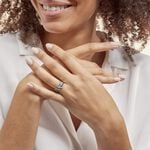 Bague Agnes Or Blanc Diamant - Bagues pierres pr&eacute;cieuses Femme | Marc Orian