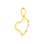 Pendentif Eudocie Coeur Strie Or Jaune - Pendentifs Femme | Marc Orian