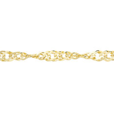 Chaîne Imanie Maille Singapour Or Jaune - Chaines Femme | Marc Orian