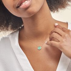 Collier Florica Or Jaune Malachite - Colliers Femme | Marc Orian