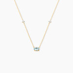 Collier Ayomide Or Jaune Topaze Oxyde De Zirconium - Colliers avec pierres Femme | Marc Orian