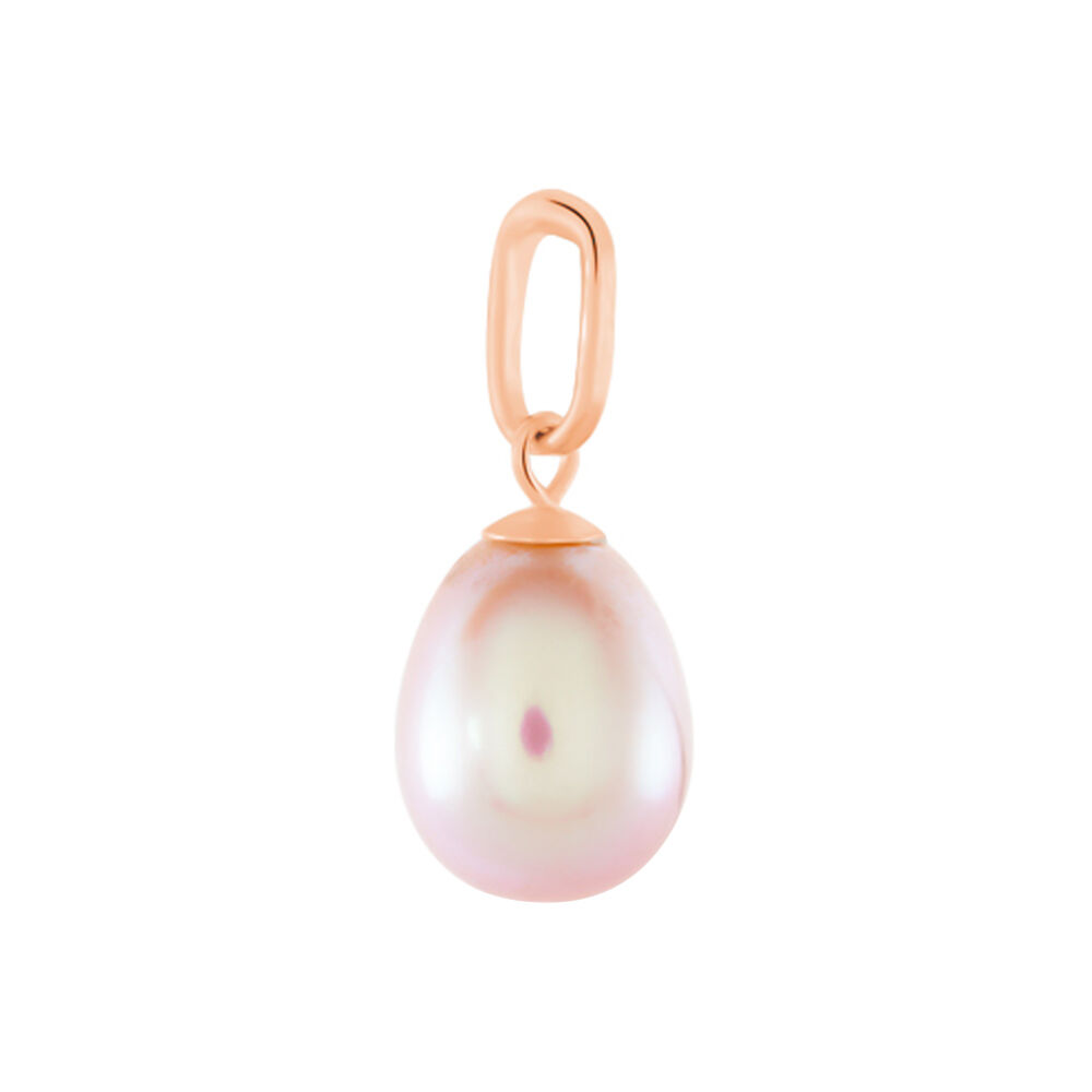 Pendentif Rose Or Rose Perle De Culture - Pendentifs Femme | Marc Orian