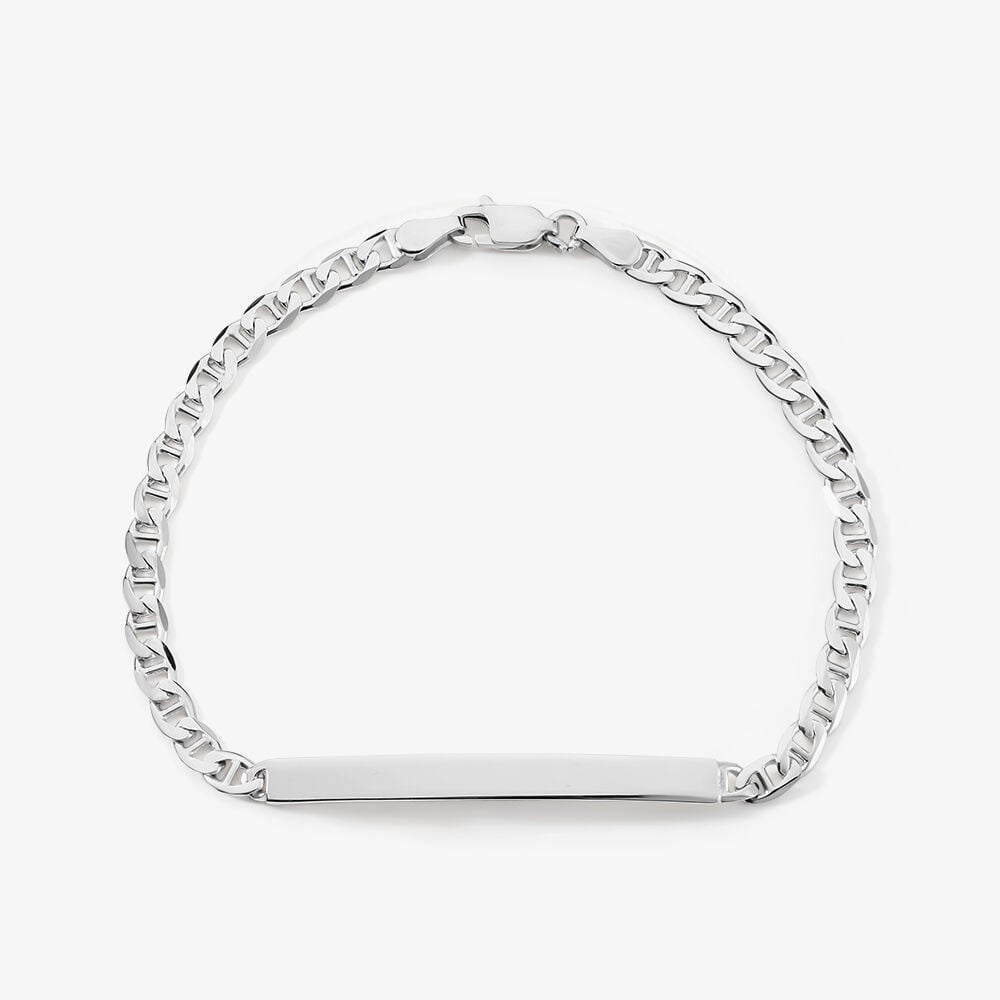 Bracelet Identité Zak Argent Blanc - Nouveautés Homme | Marc Orian