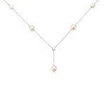 Collier Andony Argent Perle De Culture - Colliers avec pierres Femme | Marc Orian