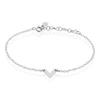 Bracelet Veroniica Argent Blanc
