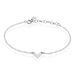 Bracelet Veroniica Argent Blanc - Bracelets fantaisie Femme | Marc Orian