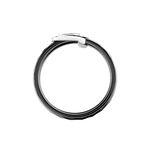 Bague Nabila Argent Blanc C&eacute;ramique Et Oxyde De Zirconium - Bijoux fantaisie Femme | Marc Orian