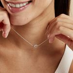 Collier Kaelya Argent Blanc - Colliers fantaisie Femme | Marc Orian