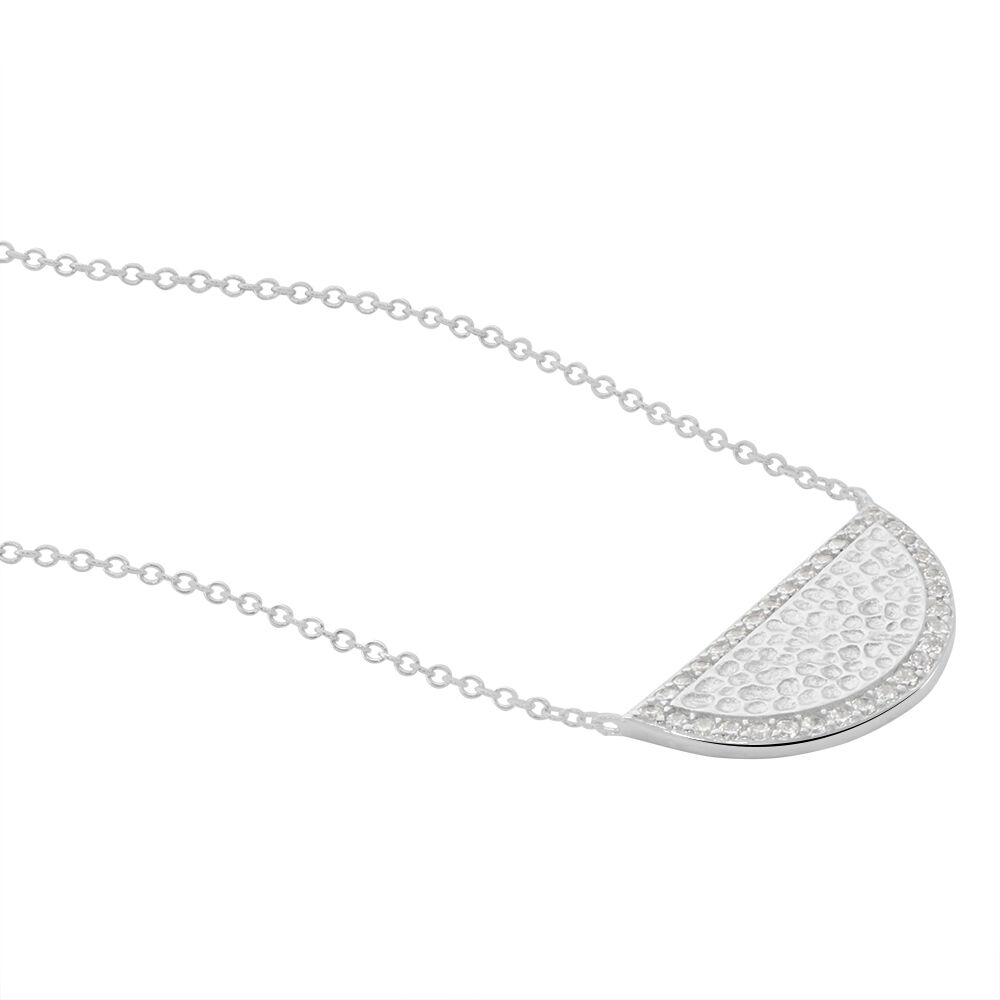 Collier Argent Brieuc Oxyde - Colliers avec pierres Femme | Marc Orian
