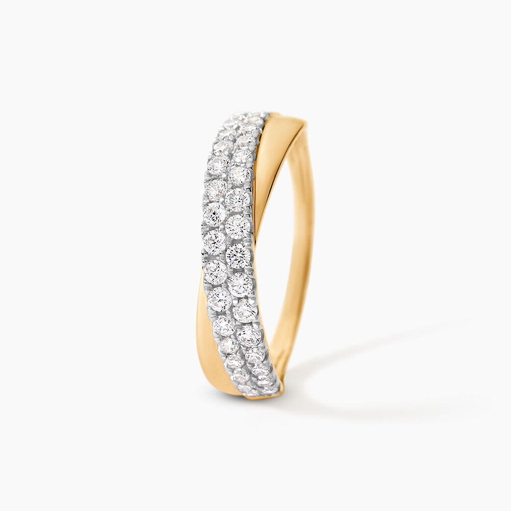 Bague Aglae Or Jaune Oxyde De Zirconium - Bagues avec pierre Femme | Marc Orian