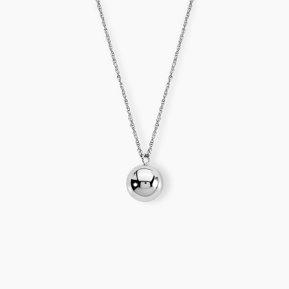 Collier My Bola Acier Blanc - Bolas de grossesse Femme | Marc Orian