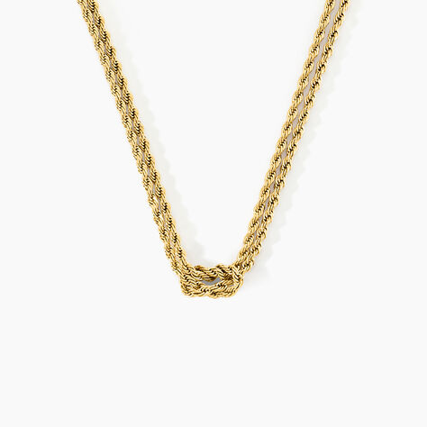 Collier Charleen Acier Jaune - Colliers fantaisie Femme | Marc Orian